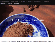 Tablet Screenshot of cruciancontessa.com